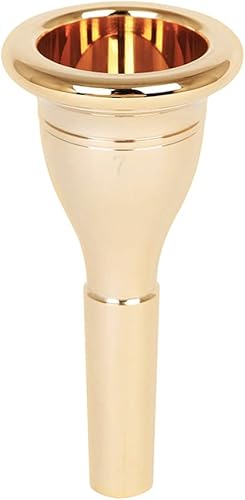 Miniatura 10 de Boquilla grande de latón de repuesto para tuba, boquilla de tuba, suministro de instrumentos, pieza de tuba, accesorio de boca de tuba, accesorio