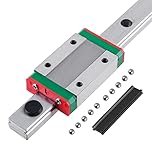 CNCMANS MGN12 500mm Linear Rail Guide Miniature Linear Slide Guide Rail with MGN12H Bearing Block for DIY 3D Printing (MGN12H-500mm 1pcs)