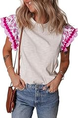Pink Boho Tops