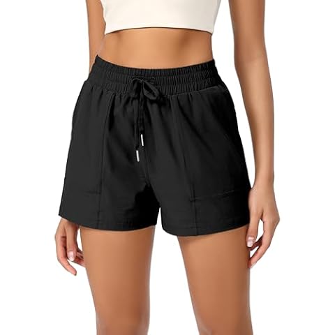 ODODOS Women's Stretch Athletic Shorts Cover