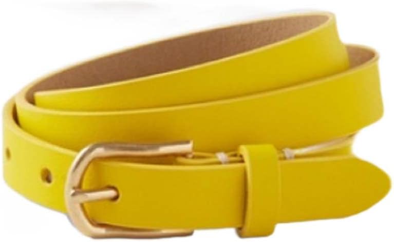 Coldwater Creek Colorbright Leather Belt, Veranda Green, Small (8)