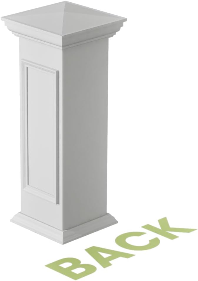 Ekena Millwork NWL12X40EPP0B0 Newel Posts, White