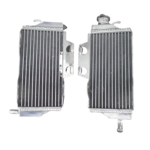 NIONGYN Compatible avec CRF450R 2013 2014 Aluminium Radiateur Refroidisseur Liquide Refroidissement Moto Bouteille Liquide De Refroidissement Réservoir Réservoirs Radiateur Refroidisseur Moteur Moto – vue 4