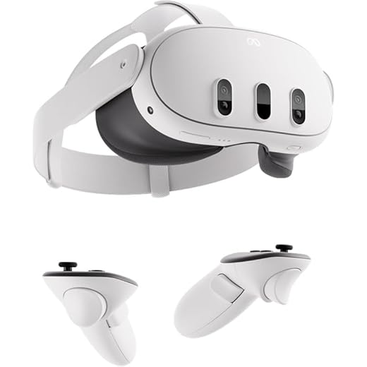 Meta Quest 3 512 GB – die leistungsstärkste Quest – ultimative Mixed-Reality-Erlebnisse – All-in-One-Headset mit Controllern, 4K-Auflösung + Infinite Display