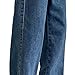 Maiyifu-GJ Men's Wide Leg Relaxed Fit Jeans Baggy Fashion Casual Denim Pants Streetwear Loose Jean Trousers (Blue,XX-Large)