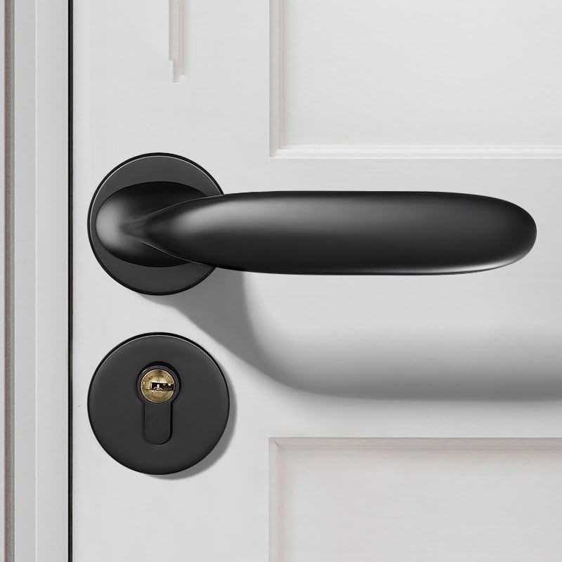 Serrure de porte cachée et invisible sans clé pour maison