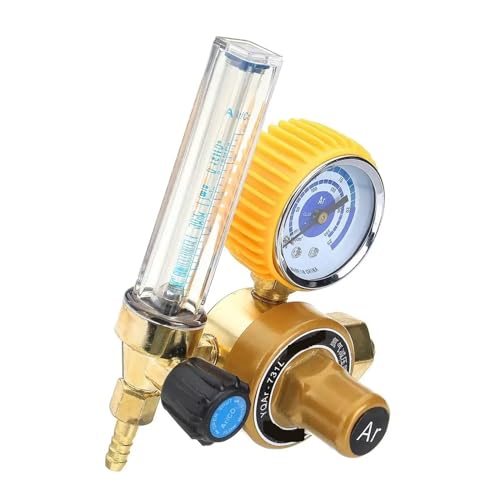 Medidor de flujo regulador de gas digital 0-25Mpa y caudalímetro G5/8 para argón y CO2 7