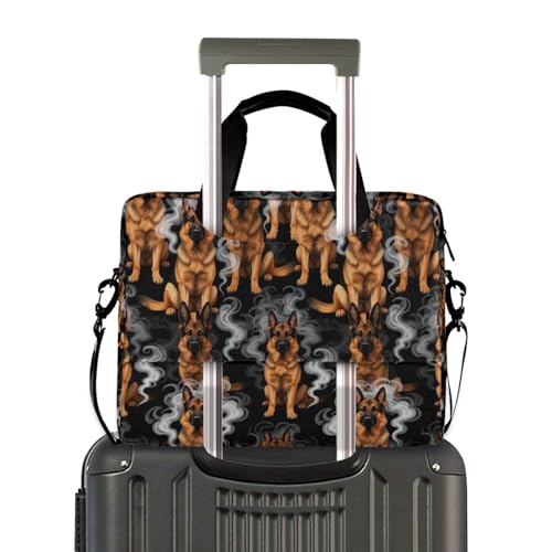 Bolso para portátil 15.6" con asa y correa gris miniatura 4