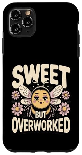 Sweet But Overwork Cute Bee Mood Worker �X�}�z�P�[�X iPhone 11 Pro Max �p