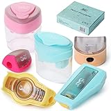 Mr. Pen- Cute Pencil Sharpeners, 6 Pcs, Colorful Pencil Sharpeners with Lid, Pencil Sharpener for Kids, Pencil Sharpeners for Students, Kids Pencil Sharpener, Manual Pencil Sharpener.