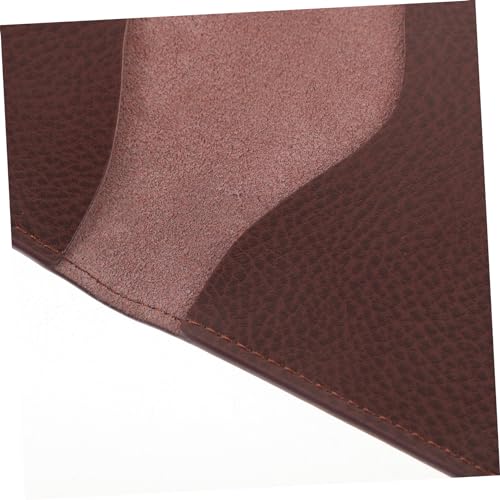 Men' Business Card Holder Minimalist Genuine Business Card Wallet Color Portable Business Card Organizer with Multiple Pockets 1pc Card Case4