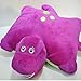 danyangshop Jouets en Peluche Barney Le Dinosaure Violet Barney Oreiller Coussins en Peluche en Peluche Jouets Poupées pour Les Filles Cadeaux d'anniversaire