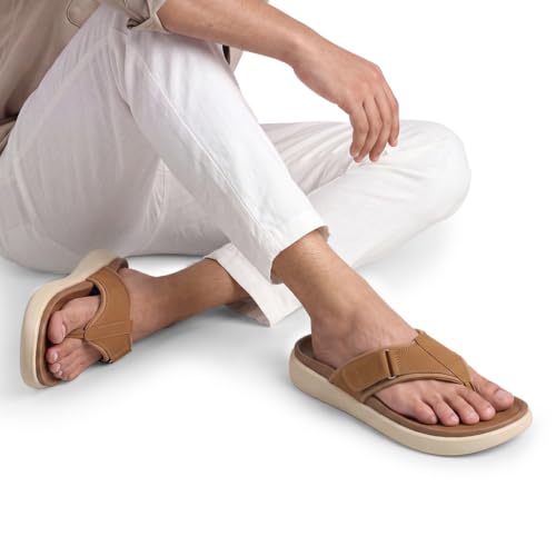 Neeman's PureWhoosh Stroll Men's Flip Flops TAN - Image 5