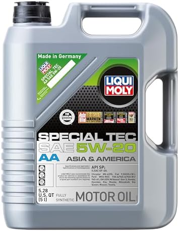 Liqui Moly 2259 Special Tec AA SAE 5W-20-5 Liter Jug