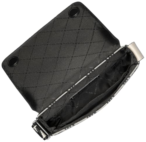 Michael Kors Men's Malone Mini Flap Crossbody Bag, Black, One Size2