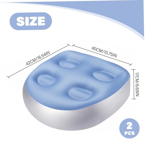 Asiento elevador inflable con ventosas estables para relajación cómoda en el spa o jacuzzi 3