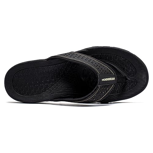 شبشب فليب فلوب للرجال، صندل رياضي صيفي رياضي مقاوم للاستخدام في الهواء الطلق، دعم قوس القدم وملاءمة مريحة، متين وقبضة معززة