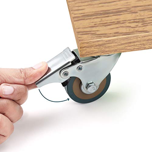 Kurtzy Set da 8 Ruote per Mobili con Rotelle