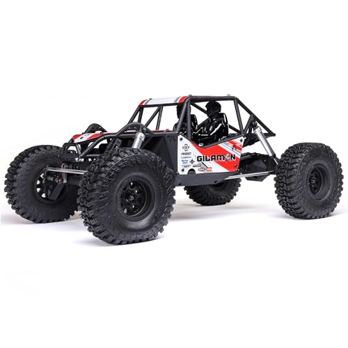 Axial RC Crawler 1/8 AXP8 Gilamon 2.2 4X4 RTR Brushed Trail Buggy, Red (Battery and Charger Not Included), AXI-1207T2