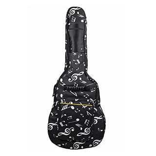 EIFINE Étui de Transport for Guitare avec Sangles rembourrées à Double Couture en Tissu Oxford résistant à l’eau for 40… - Les Beatles, Paul McCartney, John Lennon, RIngo Starr, George Harrison