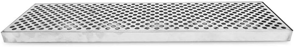 Detachable Drainage Beer Drip Tray, Stainless Steel Kegerator Drip Tray, Tea Set Accessory, Bar Drip Tray for Restaurant Teahouse Office Club 1PC(30x17.5x1.5cm)