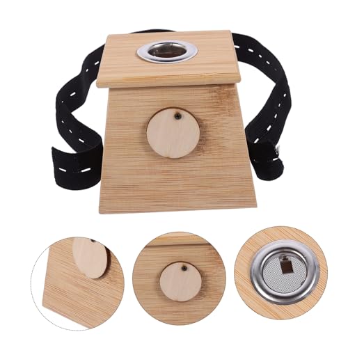 Caja portátil de moxibustión de bambú, dispositivo para terapia con calor ligero y elegante para aliviar molestias en rodilla, cuello y hombros, uso doméstico miniatura 4