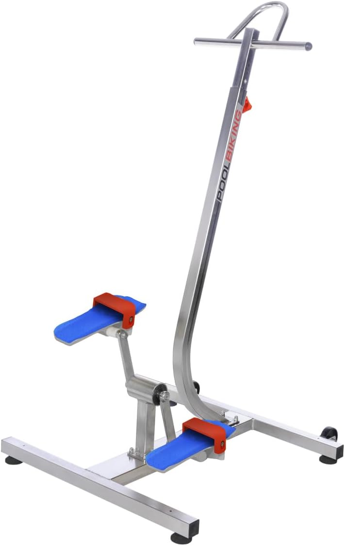 POOLBIKING core-pro Aquatic bike – For Fitness, Colour: Silver