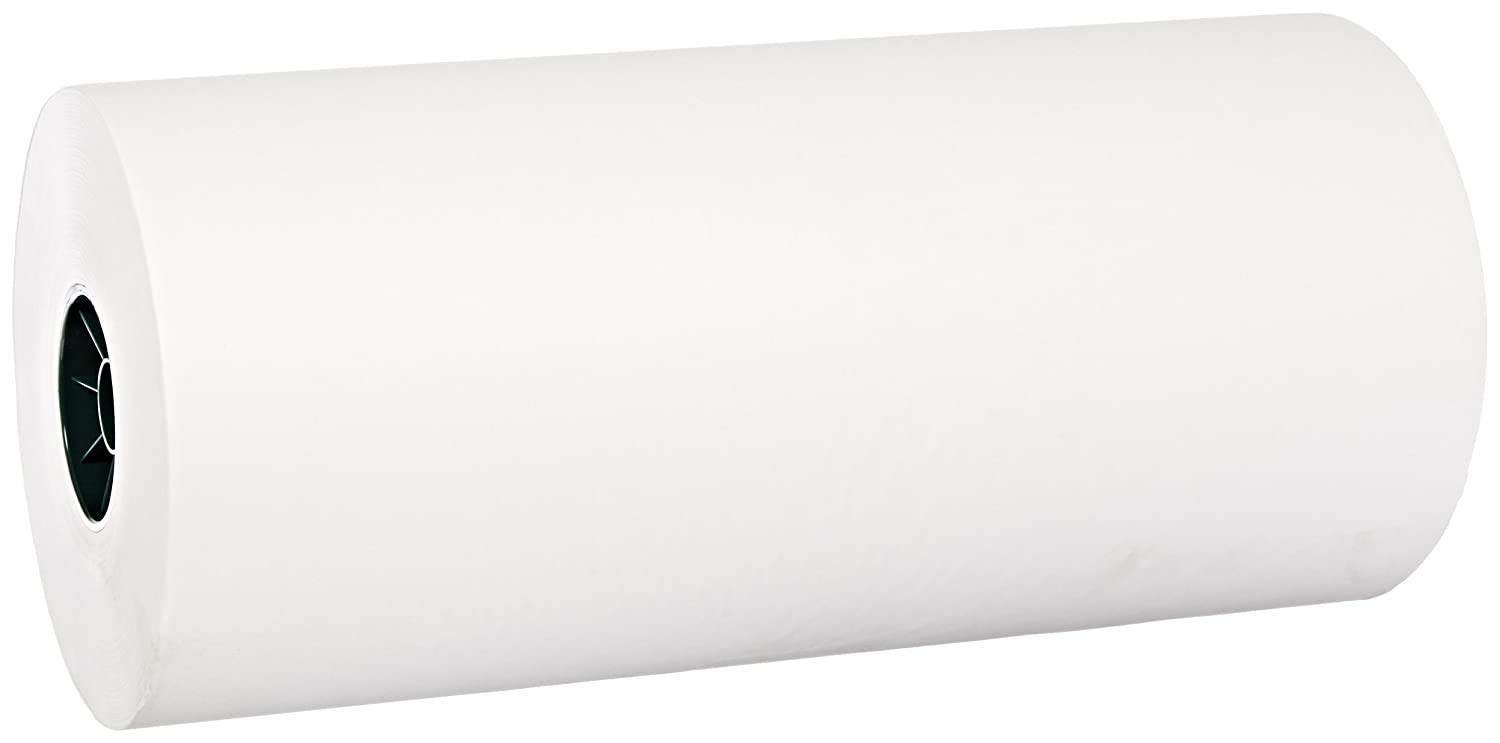 White Butcher Kraft Paper Roll for Dispenser Box, 750'L x 15'W by CANDY CABIN (15 inches Wide)