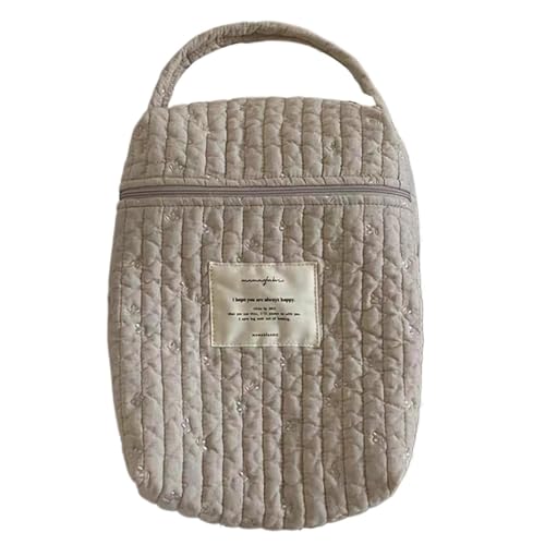 Organizador de pañales, bolsa suave acolchada para pañales con múltiples compartimentos para organizar el almacenamiento, chupetes y otros suministros para bebés