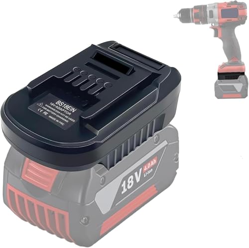 Adaptateur de batterie Bosch Pro 18V pour outil Einhell 18V BAT609 BAT612