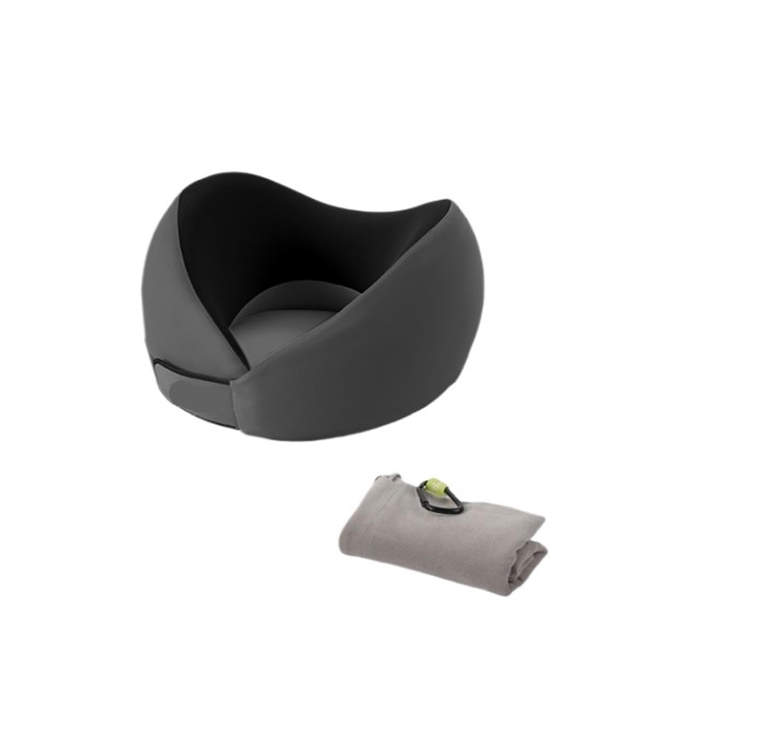 MHbdfsxz Travel Essential Flight Pillow Neck Pillow Suitable For Sleep And Support During Air Travel Sleeping Rest(Black)