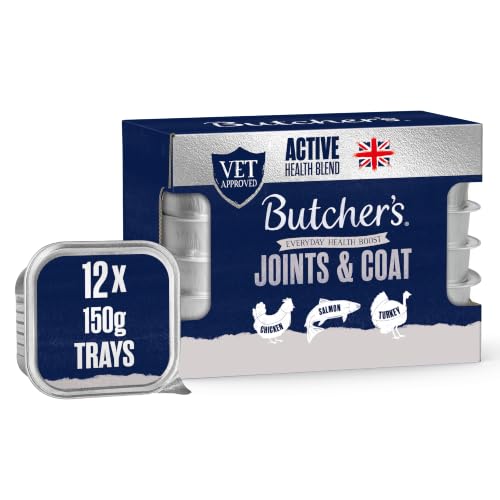 Butchers Complete Wet Tray Adult Dog Food Joint & Coat Pack 12x150g