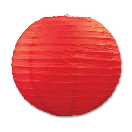 Beistle Red Paper Lantern 3 Count