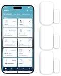 Aqara Zigbee Door and Window Sensor 3 Pack, Wireless Contact Sensor, Home Automation, Requires Aqara Hub (not 3rd-Party), Zigbee Connection, Kid Safety, Compatible with Apple HomeKit, Alexa, IFTTT