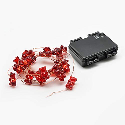 25ct Battery Operated Gummy Bear String Light