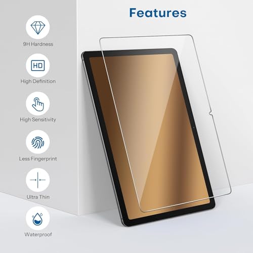 Image of compatible with Redmi Pad 2 11Inch Tab Tempered Glass Screen Protector Guard Full Screen Coverage Edge to Edge with Easy Installation kit | Anti-Scratch & Smudge Proof | (xiaomi mi pad2)