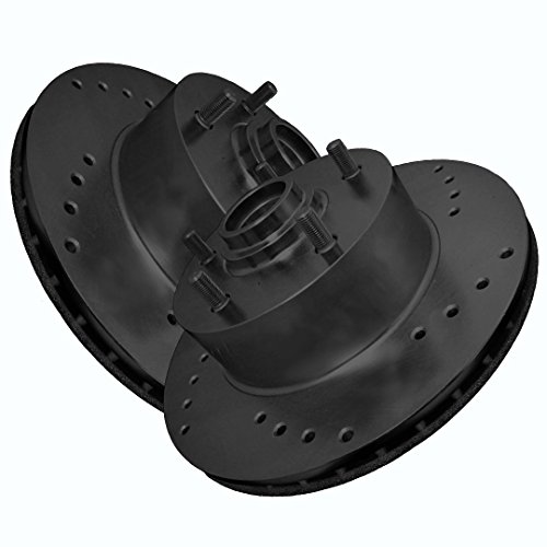 ATL Autosports Performance Brake Rotors FRONT PAIR Fits 2000 Ford F-350 Super Duty [RWD-SRW -W/2 Whl ABS ] ATL54072-03DOBZ