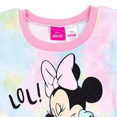 Image of Disney Minnie Mouse Fleece Sweatshirt and Leggings Outfit Set Infant to Big Kid Sizes (12 Months - 14-16)