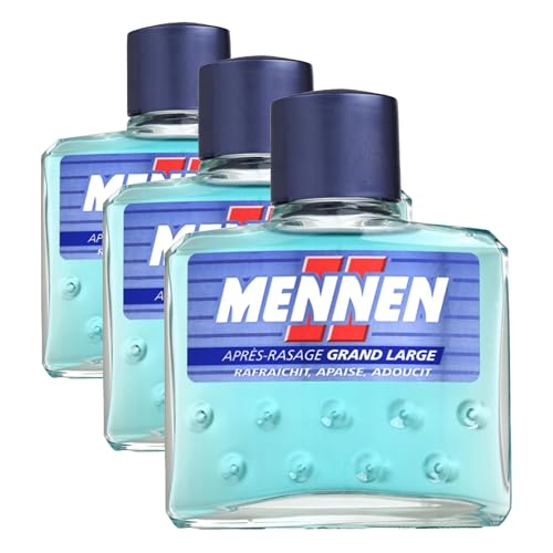 MENNEN - Lotion Après-Rasage Homme Grand Large - 125 ml (Lot de 3)