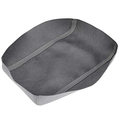 DSparts Armrest Center Console Leather Synthetic Cover Fits for 2008-2013 Toyota Highlander Gray
