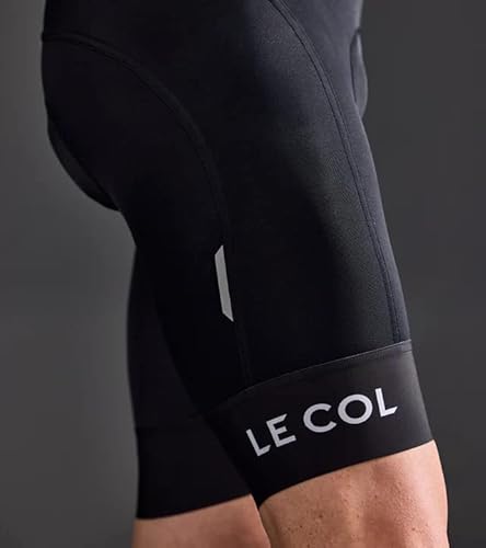 Le Col Mens Pro Bib Shorts (M, Black/White) #TOP6