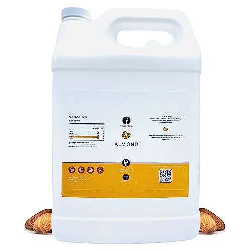 Image of Dolce Flav Natural Almond Extract - 1 Gallon Water-Soluble Kosher, Sugar-Free, Concentrated Pure Almond Flavoring for Baking, Pastries & Beverages