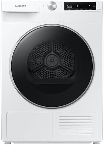 Samsung 4.0 Cu Ft Heat Pump Dryer, Compact Clothes Drying Machine...
