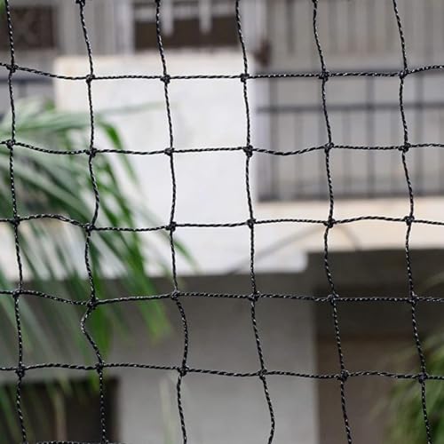 Image of EasyShoppingBazaar Bird Net /Pigeon Net /Anti Bird Net UV Stabilized HDPE (with Clips & Tying Ropes) - Black - 3 x 40 Ft
