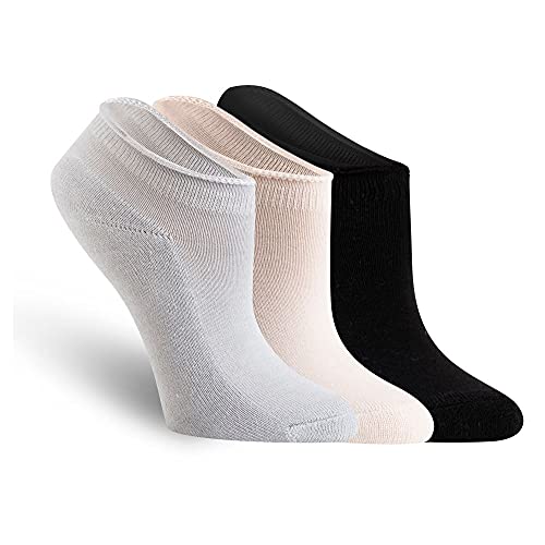 Image of LEMON womens 3 Pack Low Cut Socks