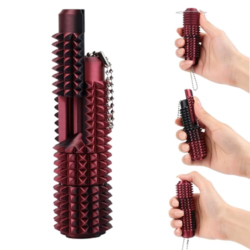 Little Ouchies Spiky Fidget Toy - 5-in-1 Pain Fidget Toys with Clicker Button Slider Spinner Pain Stim Fidget Anxiety Relief for Adults 3D Printed Fidget Toys Fidget Slider for Autism Cool Stuff