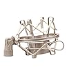 ETOPARS Universal Microphone Shock Mount Mic Anti Vibration Suspension Studio Shock Mount Holder Clip 45mm for 44mm-50mm Diameter Condenser Mic Silver #5