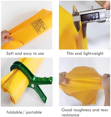 High Voltage Insulation Blanket for Electricians, 0.4kV to 10kV Power Maintenance Mat with 3 Clamps, Durable Resin Cover Cloth, Size 15.7x19.7 inches (40x50cm)