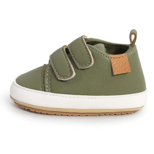 Toddler Boys Girls Sneakers Non-Slip with Hook and Loop Lace-up for Running/Walking Casual Outdoor Activities2