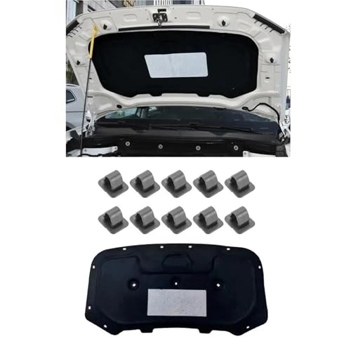 Matériau isolant moteur capot VW Tharu coton isolant haute densité - 3